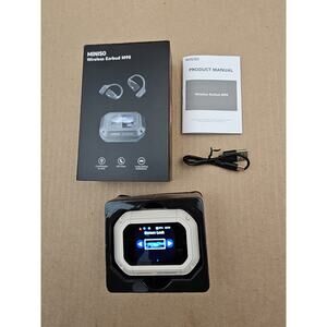 Miniso M98 Open-Ear True Earbuds,LCD Full-Color Multifunctional -Lightning